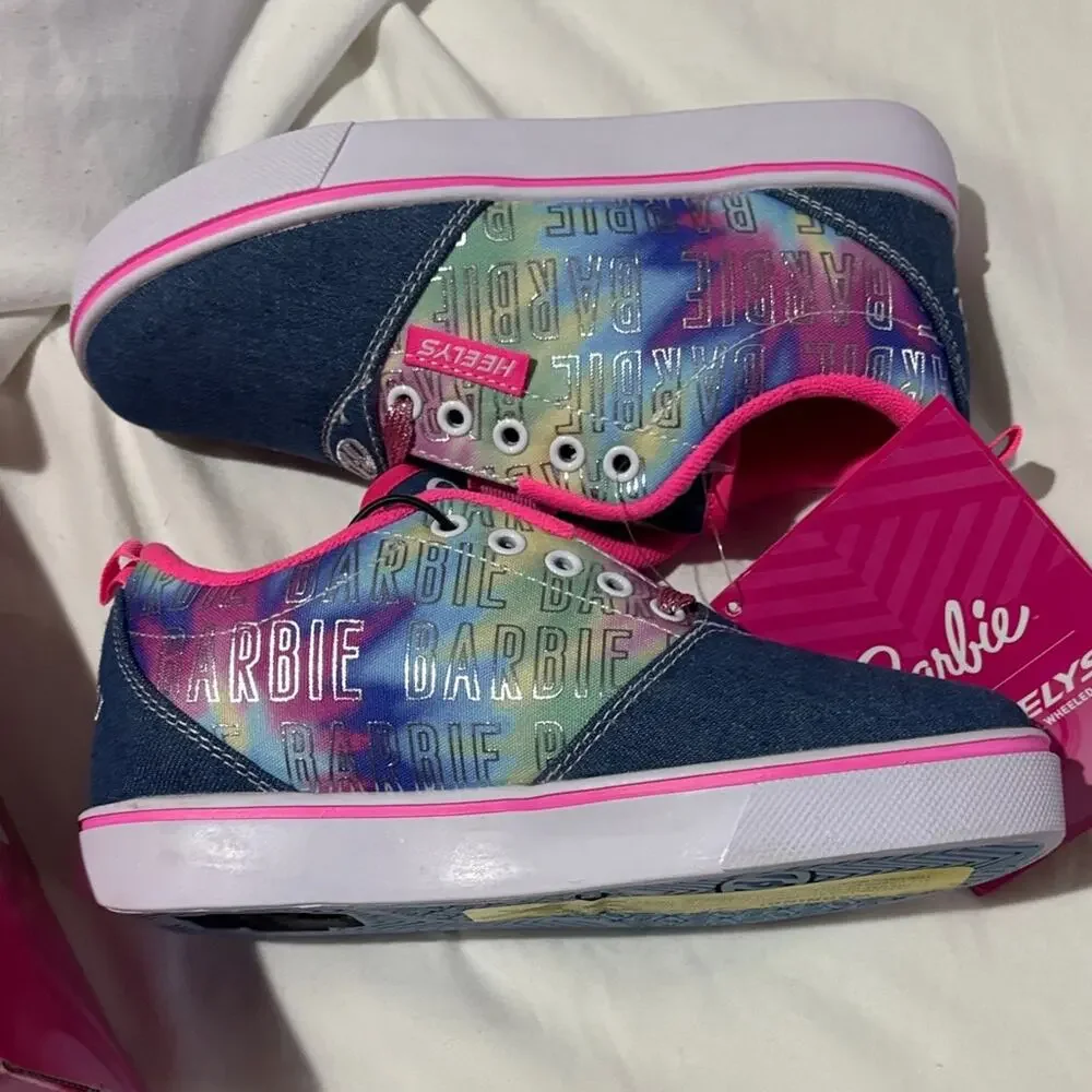 Heelys 3 Barbie Edition new in box never worn really cute subtle barbie theme